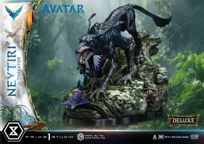 Avatar - Neytiri & Thanator (Deluxe Bonus) 1/4 Scale Statue