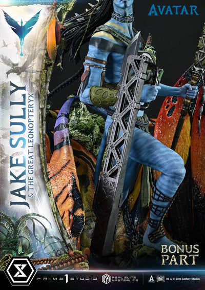 Avatar (2009) - Jake Sully & The Great Leonopteryx (Deluxe Bonus) 1/4 Scale Statue