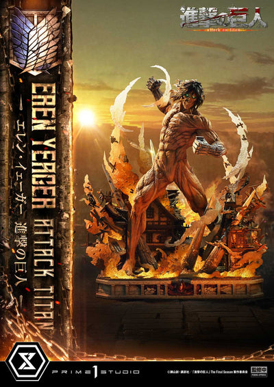 Attack on Titan - Eren Yeager & Reiner Braun (Regular) Statue Set