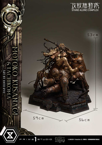 Ghost in the Shell: SAC - Motoko Kusanagi & Tachikoma by Entei Ryu (Regular) 1/4 Scale Statue