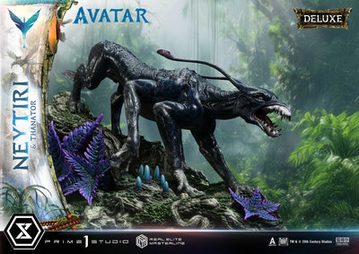 Avatar - Neytiri & Thanator (Deluxe Bonus) 1/4 Scale Statue