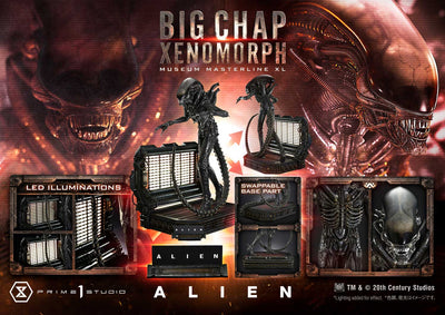 Alien (1979) - Big Chap Xenomorph Giger Ver. (Bonus) 1/3 Scale Statue