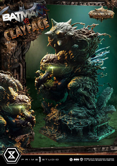 Batman vs. Clayface (Deluxe) 1/4 Scale Statue