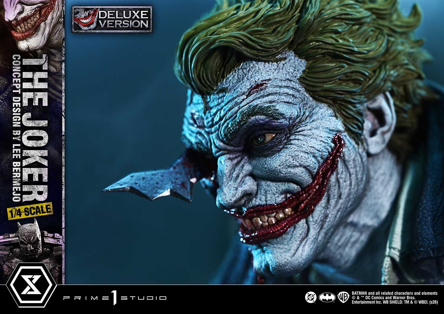 The Joker (by Lee Bermejo - Deluxe Bonus) 1/4 Scale Statue - Spec
