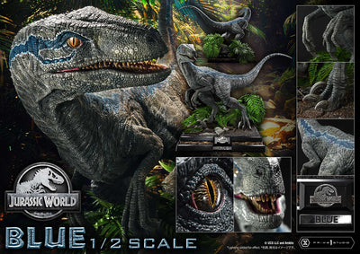 Jurassic World: Fallen Kingdom (2018) - Blue (Bonus) 1/2 Scale Statue