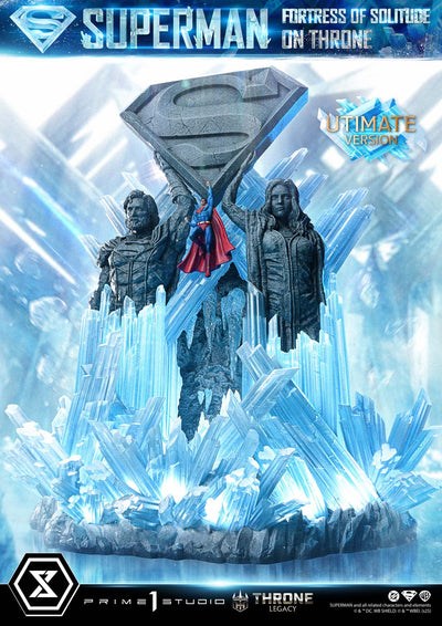 Superman Fortress of Solitude on Throne (Ultimate) 1/4 Scale Statue