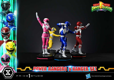 Mighty Morphin Power Rangers (Regular) 5-Ranger 1/4 Scale Statue Set