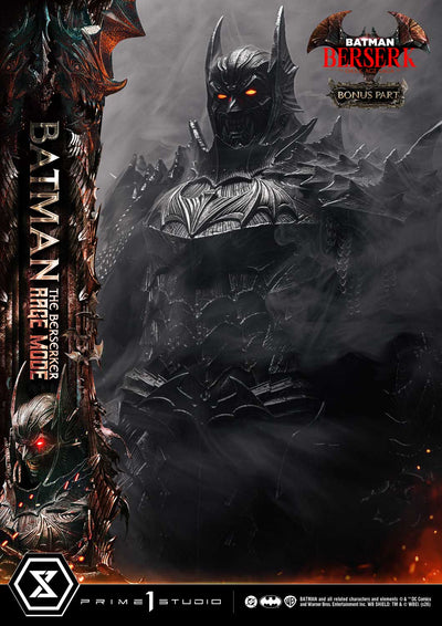 Batman: the Berserker Rage Mode (Deluxe Bonus) 1/4 Scale Statue