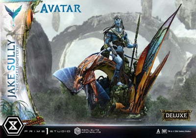 Avatar (2009) - Jake Sully & The Great Leonopteryx (Deluxe Bonus) 1/4 Scale Statue