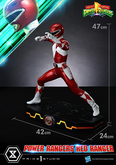 Mighty Morphin Power Rangers - Red Ranger (Regular) 1/4 Scale Statue