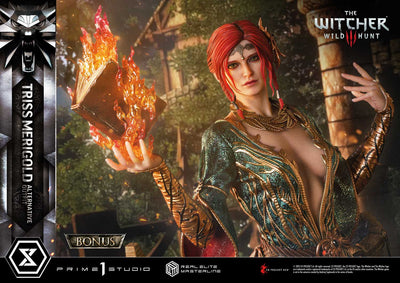 The Witcher 3: Wild Hunt - Triss Merigold (Alternative Outfit - Bonus) 1/4 Scale Statue