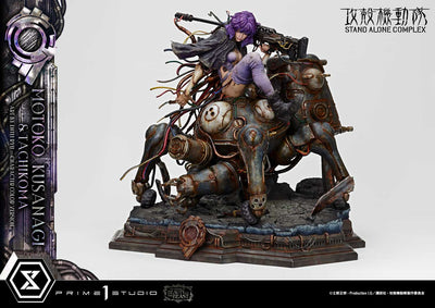 Ghost in the Shell: SAC - Motoko Kusanagi & Tachikoma by Entei Ryu (Color - Regular) 1/4 Scale Statue