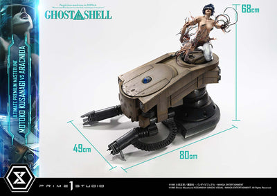 Ghost in the Shell - Motoko Kusanagi vs. Arachnida (Bonus) 1/4 Scale Statue