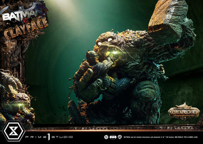 Batman vs. Clayface (Deluxe) 1/4 Scale Statue
