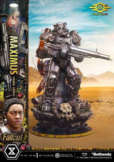 Fallout - Maximus Power Armor (Deluxe) 1/4 Scale Statue