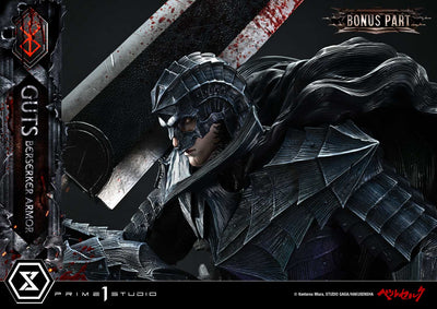 Berserk - Grunbeld vs. Guts - Guts, Berserker Armor (Deluxe Bonus) 1/4 Scale Statue