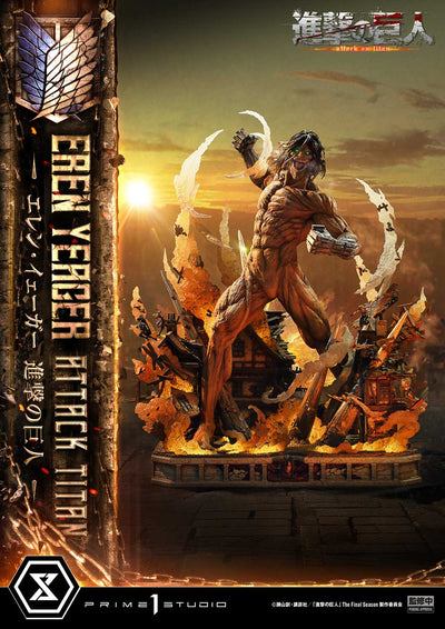 Attack on Titan - Eren Yeager & Reiner Braun (Regular) Statue Set