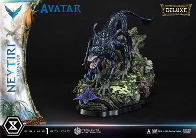 Avatar - Neytiri & Thanator (Deluxe) 1/4 Scale Statue