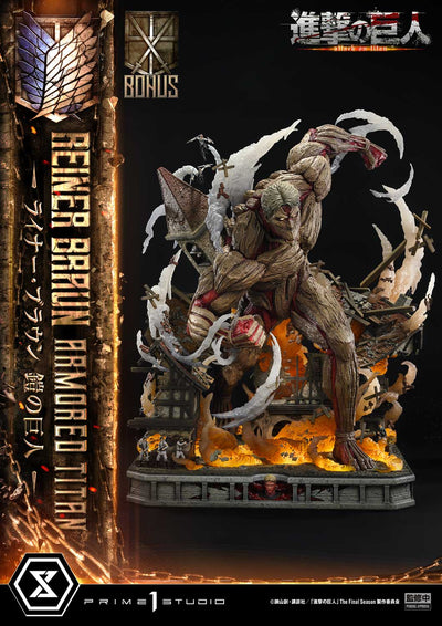 Attack on Titan - Reiner Braun Armored Titan (Bonus) Statue
