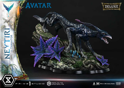 Avatar - Neytiri & Thanator (Deluxe Bonus) 1/4 Scale Statue