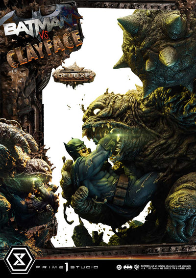 Batman vs. Clayface (Deluxe) 1/4 Scale Statue