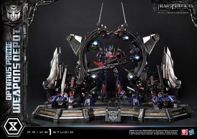 Transformers: Darkside of the Moon - Optimus Prime Weapons Depot (Bonus) Statue