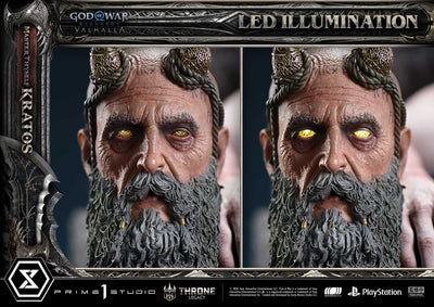 God of War Ragnarök: Valhalla - Master Thyself Kratos & Young Kratos (Bonus) 1/3 Scale Statue Set