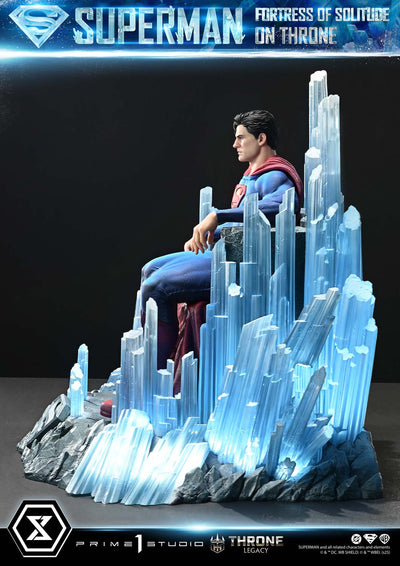 Superman Fortress of Solitude on Throne (Regular) 1/4 Scale Statue