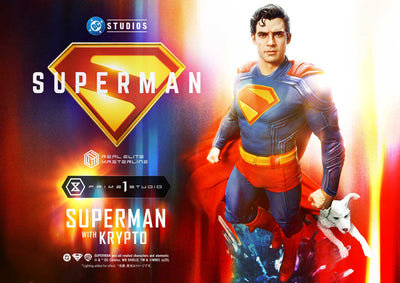 Superman (2025) - Superman with Krypto (Regular) 1/3 Scale Statue