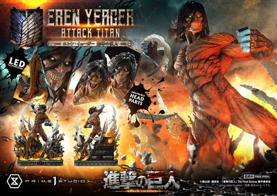Attack on Titan - Eren Yeager & Reiner Braun (Regular) Statue Set