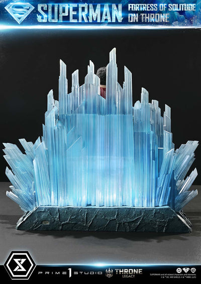 Superman Fortress of Solitude on Throne (Regular) 1/4 Scale Statue