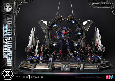 Transformers: Darkside of the Moon - Optimus Prime Weapons Depot (Bonus) Statue