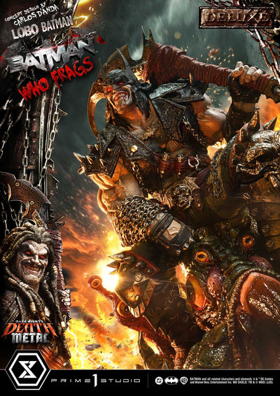 Dark Nights: Death Metal - Lobo Batman: Batman Who Frags (by Carlos D'Anda - Deluxe) 1/3 Scale Statue