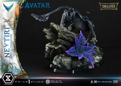 Avatar - Neytiri & Thanator (Deluxe) 1/4 Scale Statue