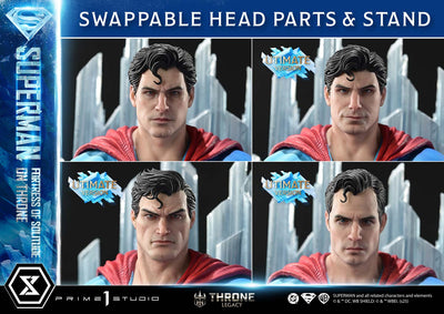 Superman Fortress of Solitude on Throne (Ultimate) 1/4 Scale Statue