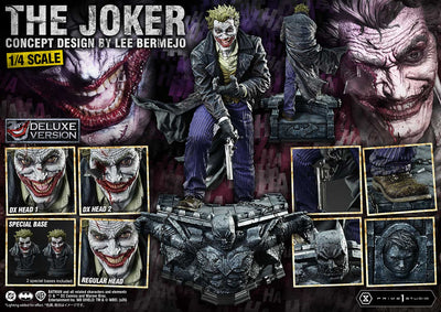 The Joker (by Lee Bermejo - Deluxe Bonus) 1/4 Scale Statue