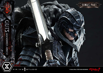 Berserk - Grunbeld vs. Guts - Guts, Berserker Armor (Deluxe Bonus) 1/4 Scale Statue