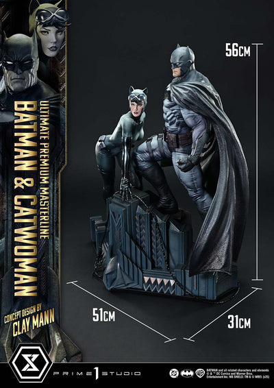 Batman & Catwoman (Bonus) 1/4 Scale Statue