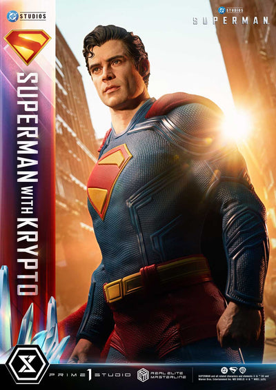 Superman (2025) - Superman with Krypto (Regular) 1/3 Scale Statue