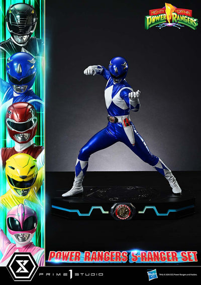 Mighty Morphin Power Rangers (Regular) 5-Ranger 1/4 Scale Statue Set