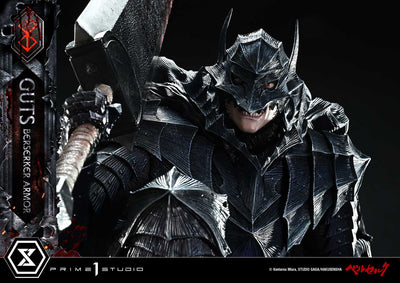 Berserk - Grunbeld vs. Guts - Guts, Berserker Armor (Regular) 1/4 Scale Statue