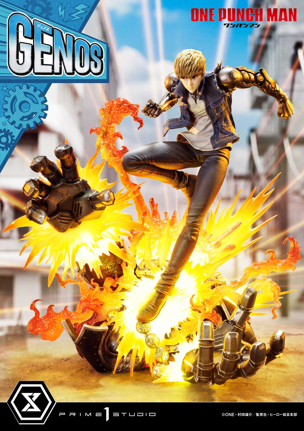 One Punch Man Genos Figura In Piedi Figura Genos Cartoon Character Modello Anime Fan Modello Da Collezione Ornamenti 15/20CM One Punch Man Genos Figura In Piedi Figura Genos Cartoon Character Modello Anime Fan Modello Da Collezione Ornamenti 15/20CM