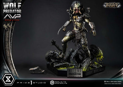 Aliens vs. Predator: Requiem - Wolf Predator (DX BONUS) 1/3 Scale Statue