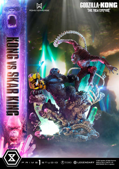 Godzilla x Kong: The New Empire - Kong vs. Skar King (Bonus) Statue
