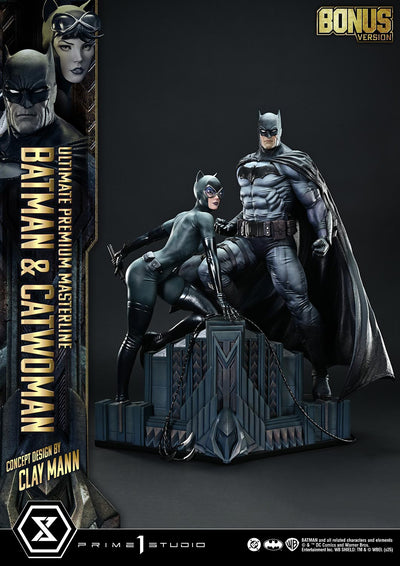 Batman & Catwoman (Bonus) 1/4 Scale Statue