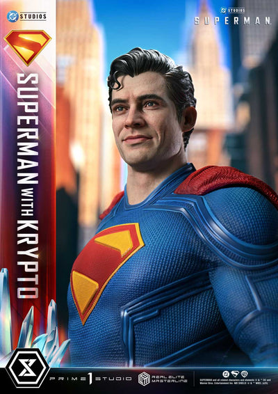 Superman (2025) - Superman with Krypto (Regular) 1/3 Scale Statue