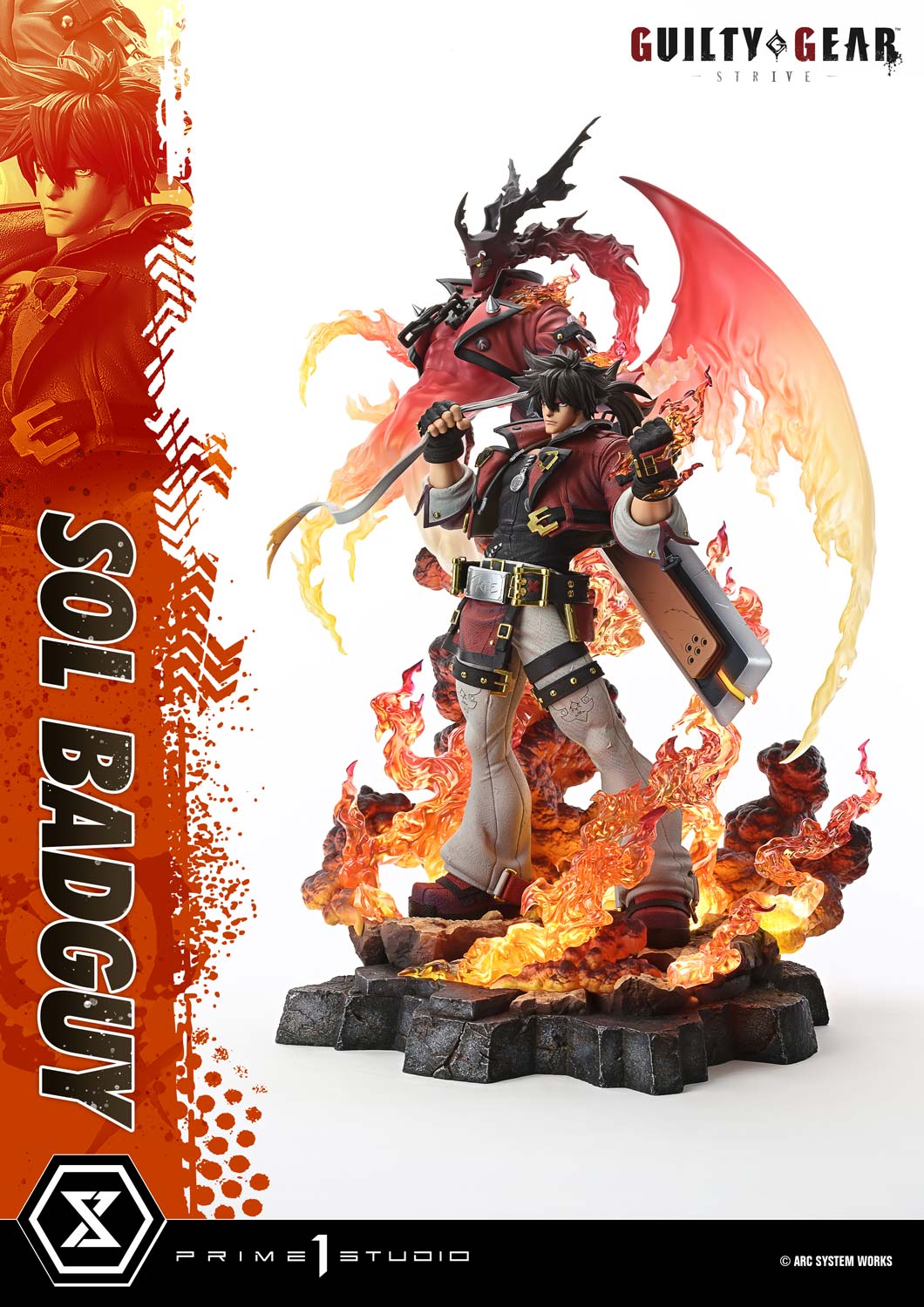 guilty gear sol Guilty Gear Strive - Sol Badguy (Regular) 1/4 Scale Statue