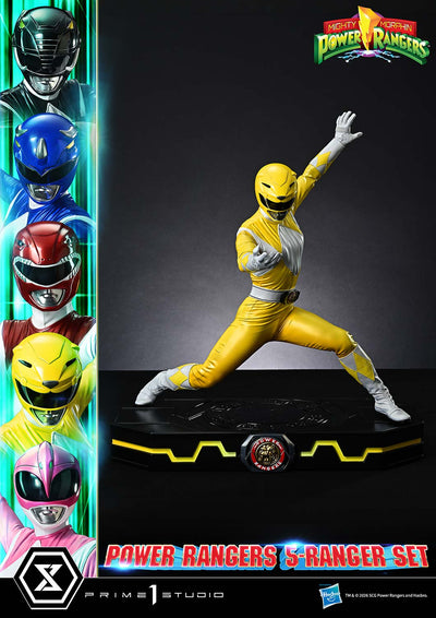 Mighty Morphin Power Rangers (Regular) 5-Ranger 1/4 Scale Statue Set