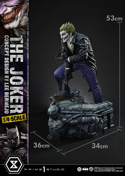 The Joker (by Lee Bermejo - Deluxe Bonus) 1/4 Scale Statue