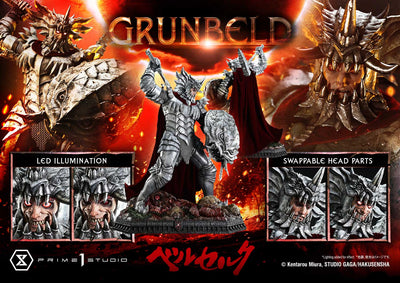 Berserk - Grunbeld vs. Guts - Grunbeld (Bonus) 1/4 Scale Statue